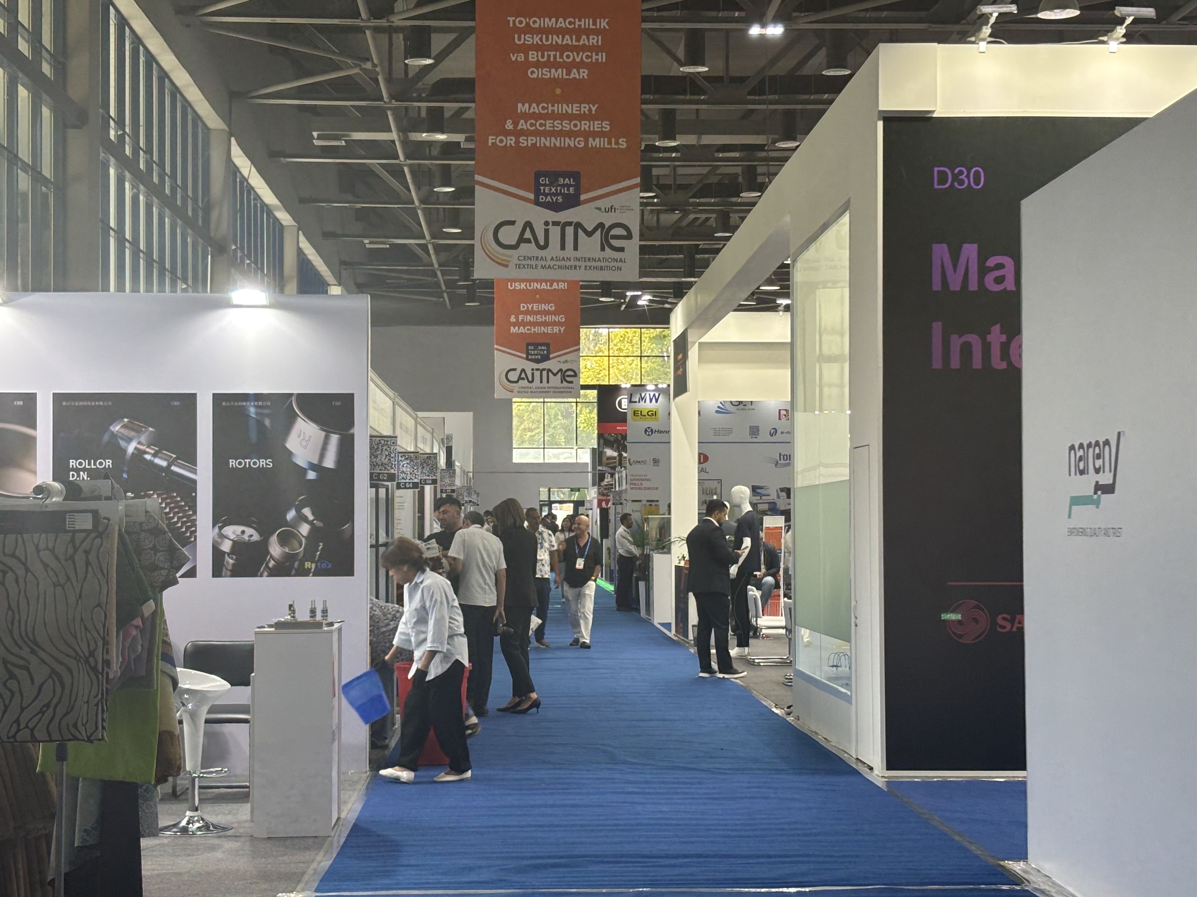 Jiaxing Shengbang Showcases Innovative Melt Spinning Technology at CAITME 2025 in Tashkent